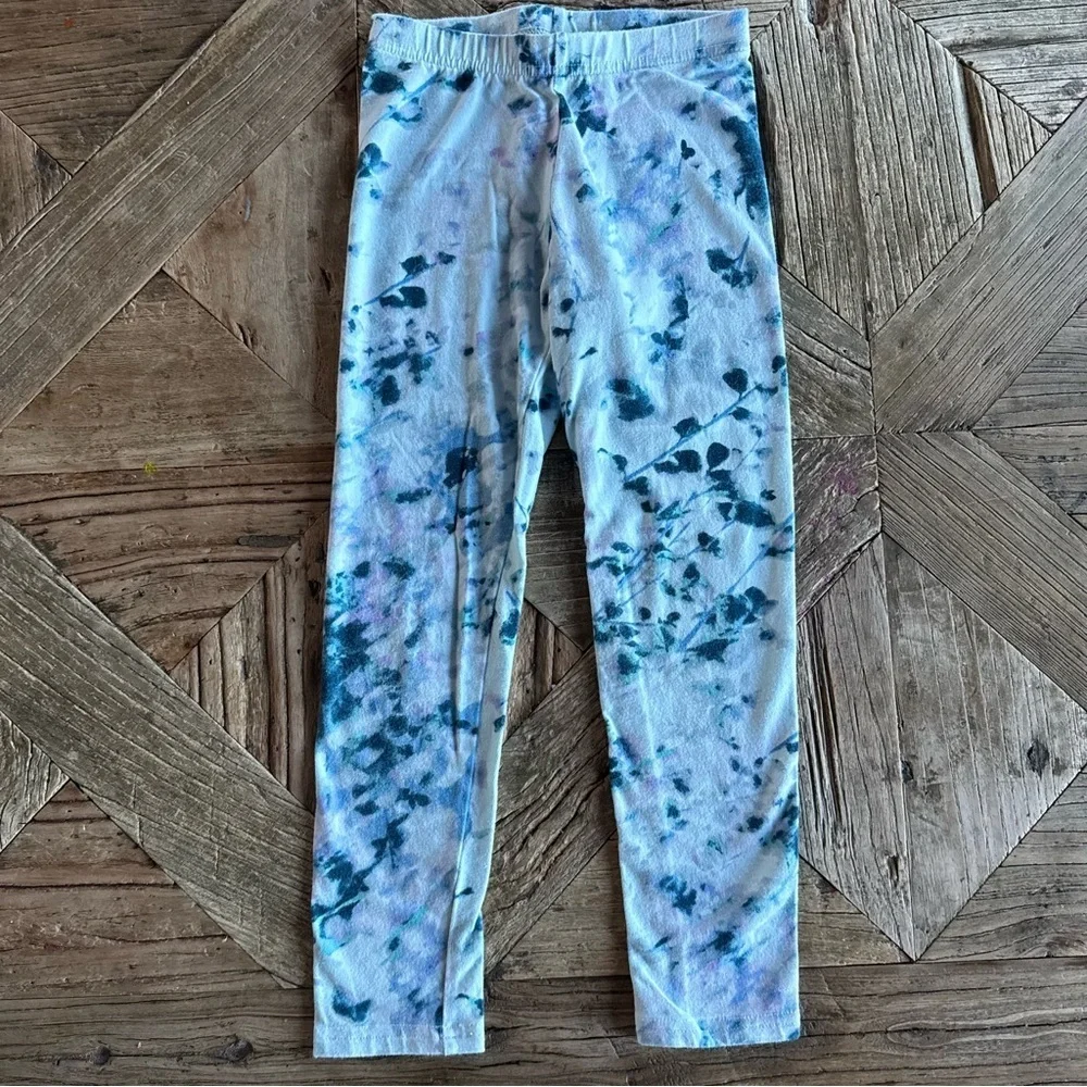 Old Navy Tie-Dye Girls Leggings Small 6-7
